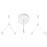 LED LED335-6-7 - Slice Pendant Accessory - White