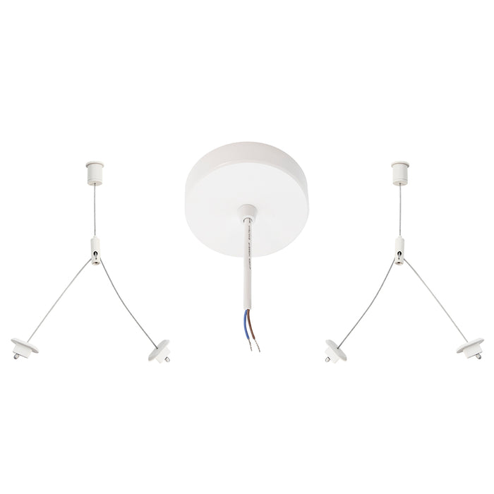 LED LED335-6-7 - Slice Pendant Accessory - White