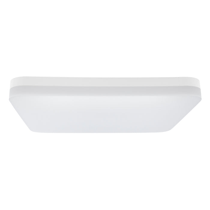 Slice Square Dim 400mm 29W/38W 3K/4K IP54 Uplight - White