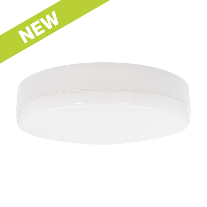 Button Large 240V IP54 3K/4K <25.5W 400mm White - Emergency