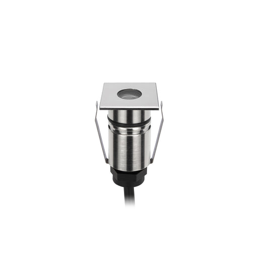 Exterior Square Multi-Use Mini Recess 316 Stainless Steel 1W 8-25V DC 3000K IP67 17 Degree Lens