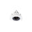 Cevon Downlight LED Recessed Round Tilt/Rotate Mini c/w Dimmable Driver 11W 260mA CC 3K CRI97-White/Matt Black