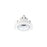 Cevon Downlight LED Recessed Round Tilt/Rotate Mini c/w Dimmable Driver 11W 260mA CC 3K CRI97-White/Silver