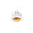 Cevon Downlight LED Recessed Round Tilt/Rotate Mini c/w Dimmable Driver 11W 260mA CC 3K CRI97-White/Gold