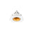 Cevon Downlight LED Recessed Square Tilt/Rotate c/w Dimmable Driver 11W 260mA CC 3K CRI97-White/Gold