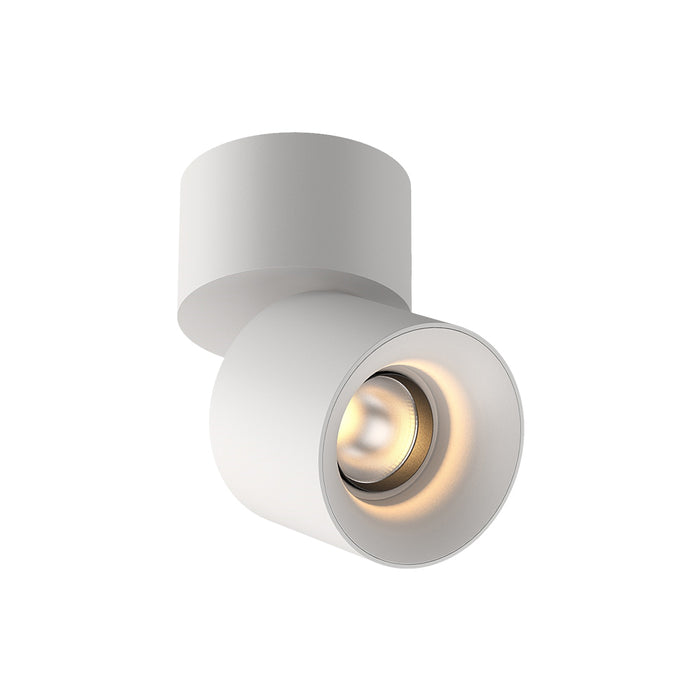 Cevon Surface Mount Tilt/Rotate Spot - White 14W 3000K CRI97 60D - Dimmable