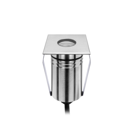 Exterior Square Multi-Use Recess 316 Stainless Steel 2.5W 8-25V DC 4000K IP67 60 Degree Lens