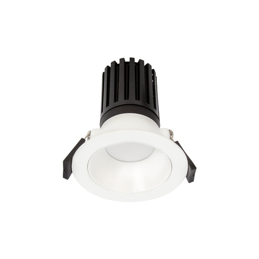 Design Standard 9.5W 230mA 4000K IP54 Recessed Downlight 90Deg c/w UID Dimmable Driver - White