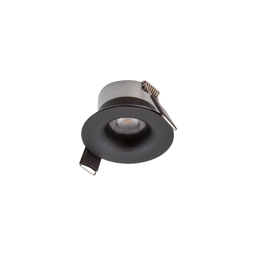 Design Standard Series X-Low Glare Downlight Tilt 9.5W 230mA CC IP54 IC-F/IC-4 c/w UID Dimmable Driver 2700K - Black