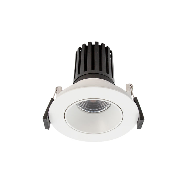 Design Standard Series X-Low Glare Downlight Tilt 9.5W 230mA CC IP54 IC-F/IC-4 c/w UID Dimmable Driver 2700K - White