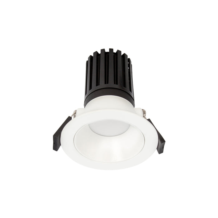 Design Standard 9.5W 230mA 3000K IP54 Recessed Downlight 90Deg c/w UID Dimmable Driver - White