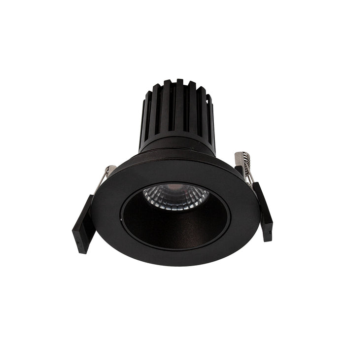 Design Standard Series X-Low Glare Downlight Tilt 9.5W 230mA CC IP54 IC-F/IC-4 c/w UID Dimmable Driver 4000K -Black V2