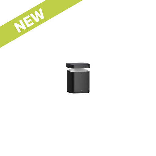 Exterior Bollard 250mm 240V Black 3000K 24W IP65 360 Degree Optics Non Dim
