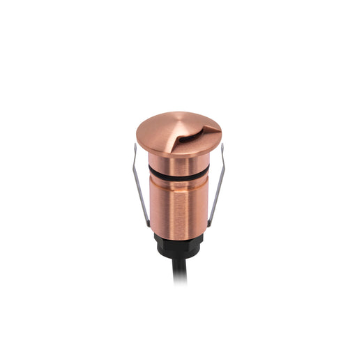 Exterior Round One-Way Multi-Use Mini Recess Copper 1W 8-25V DC 4000K IP67
