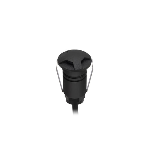 Exterior Round Three-Way Multi-Use Mini Recess Black 316 Stainless Steel 1W 8-25V DC 3000K IP67