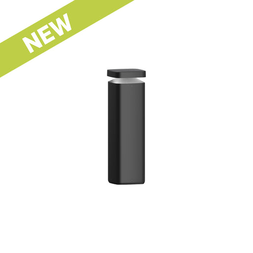 Exterior Bollard 600mm 240V Black 3000K 24W IP65 180 Degree Optics Non Dim