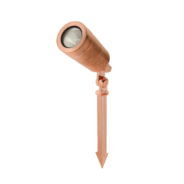 Exterior Spike Spot IP67 7W Dim 24V DC CV 2700K-Copper