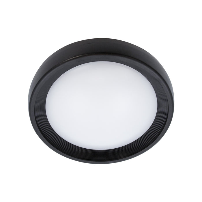 Exterior LED Ext Ceiling 13W Pri:240V WW-Black/Black