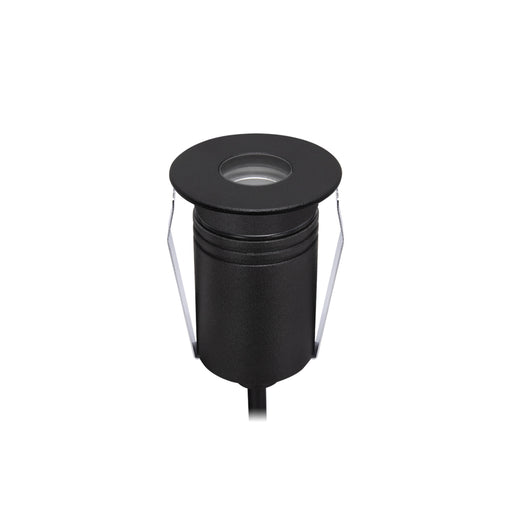 Exterior Round Multi-Use Recess Black 316 Stainless Steel 2.5W 24V DC RGBW IP67 36 Degree Lens