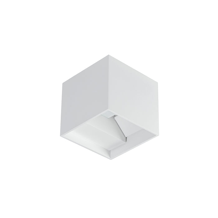 Exterior/Interior LED Cube Adj Beam Dimmable Dri 7W Pri:240V 3K-White