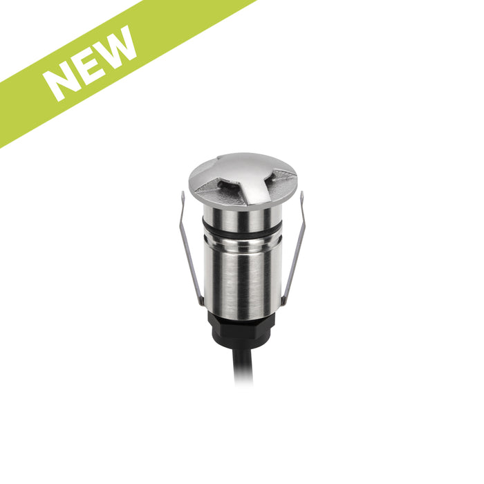 STAINLESS STEEL EXTERIOR RECESSED MINI 3-WAY 8-25V DC - The Lighting Shop NZ