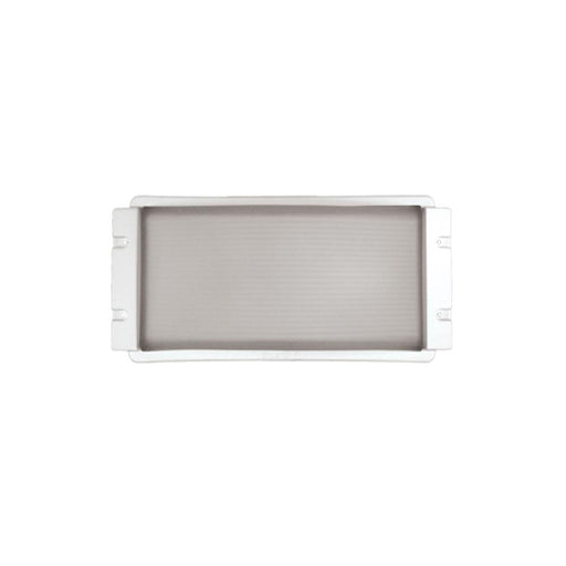230V Exterior Plastic Outdoor Living Area Wall Light IP54 - Kit Series E27 Plain White 263L * 125D * 130H - The Lighting Shop