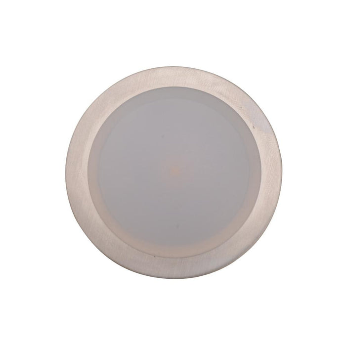 1W Round Interior 12V LED CAbinet Light 3K Warm White 50Ømm * 6mmDepth - The Lighting Shop