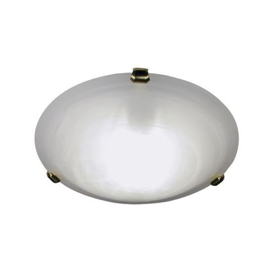 230V Interior Traditional Ceiling Button E27 310DIA - The Lighting Shop