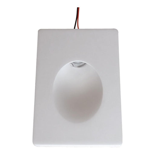 Paintable Plaster Stair / Hallway Recessed Wall Light 3000K Warm White 180 * 120 * 55 - The Lighting Shop
