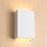 Paintable Plaster Surface Mounted Wall Light 3K (Warm White) Dimensions (mm): 100 * 50 * 160 - The Lighting Shop