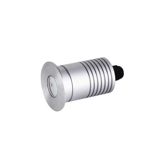 24V DC 3W Exterior LED Inground Uplighter - IP67 3500K Warm White - The Lighting Shop