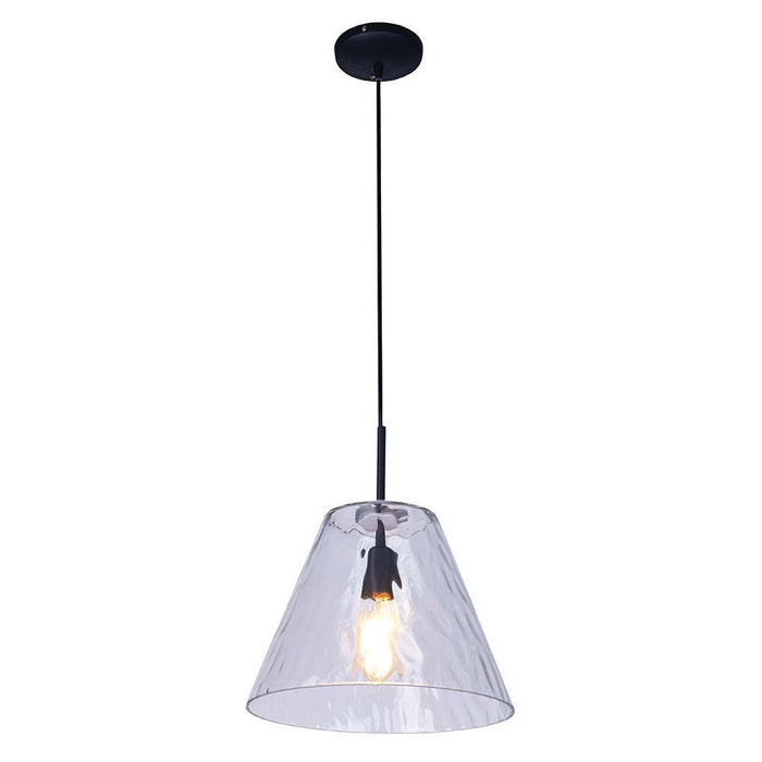 230V Emmeline Pendant Ebony 330Ømm * 240Hmm - The Lighting Shop