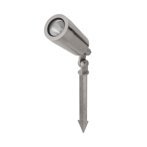 7W Landscape Spot Std Spike/ Surface Mount 316 STAINLESS STEEL 2700K Warm White - The Lighting Shop