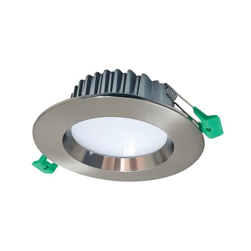 12W CRI>80 GEO12R 125mm Front Face Retrofit Downlight - WHITE/BCH - The Lighting Shop