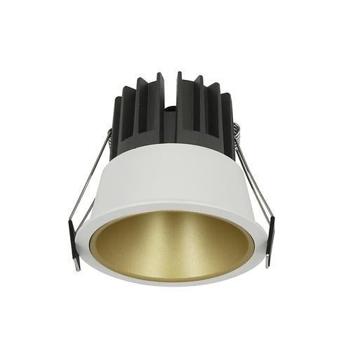 10W 230V Downlight Round Low Glare CCT IP20 85Ømm*H:75mm - W&B/W&G - The Lighting Shop