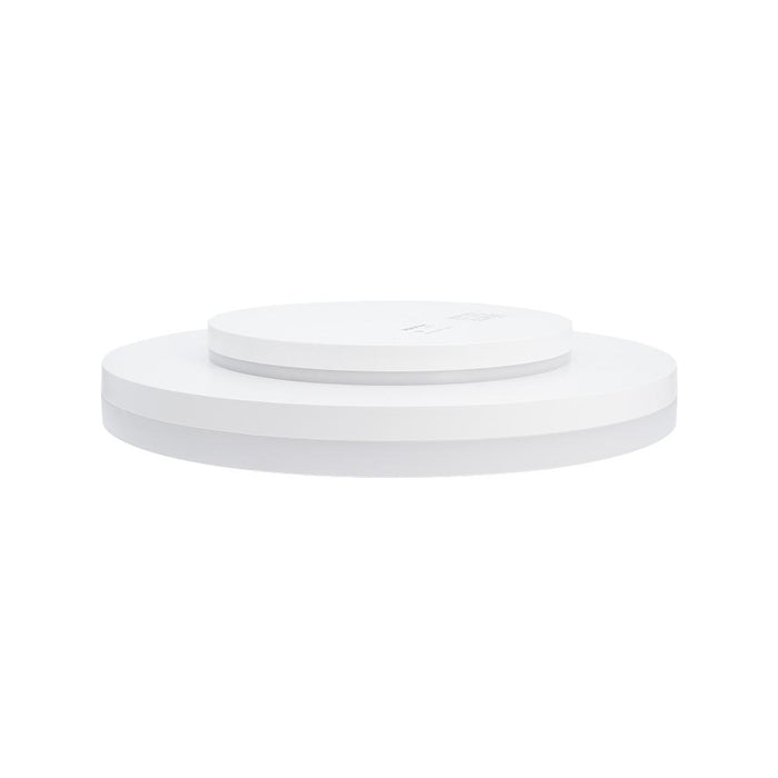 SLICE CIRCLE 400MM DIMMABLE DUAL CCT DUAL WATTAGE + UPLIGHT - The Lighting Shop